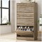 Entryway Modern Shoe Storage Rack Organizer Tall Shoe Cabinet with 3 Drawers